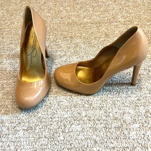 Jessica Simpson High Heels Size 5.5 in Nude